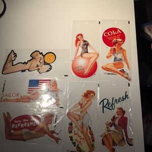 Marukai Vintage Collectible Stickers, Japan